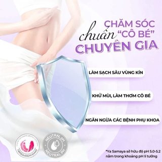 Dung Dịch Vệ Sinh Intimate Ya Samaya Nga 265ml Mềm Mịn Cấp Ẩm Duy Trì Độ PH Chính Hãng - Bebeau
