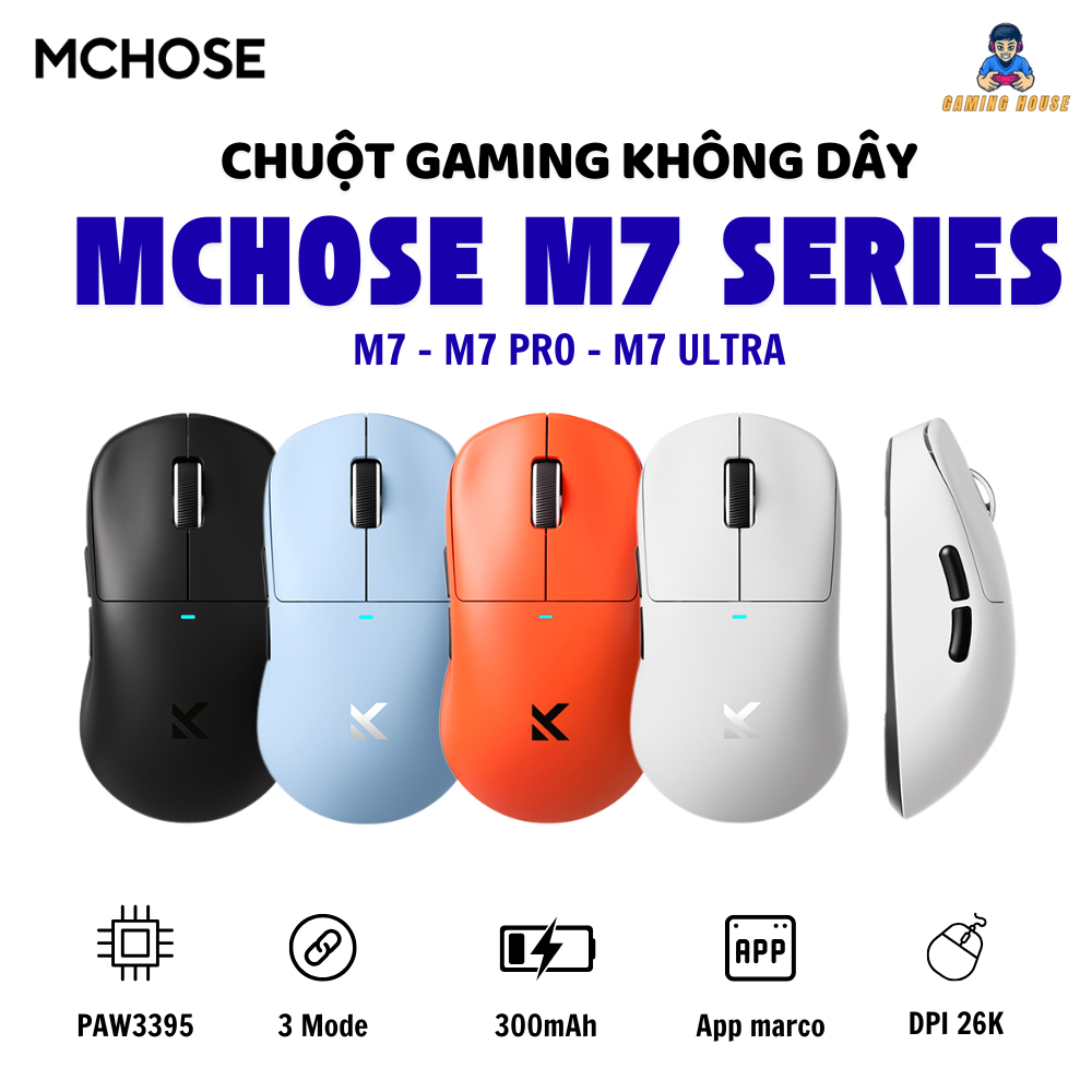 Chuột gaming MCHOSE M7 Series