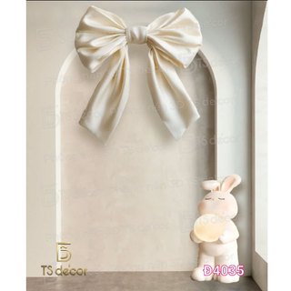 Phông Nền 3D/5D Mẫu Nơ Hiện Đại Phù Hợp Livestream, Chụp Ảnh, Decor Shop