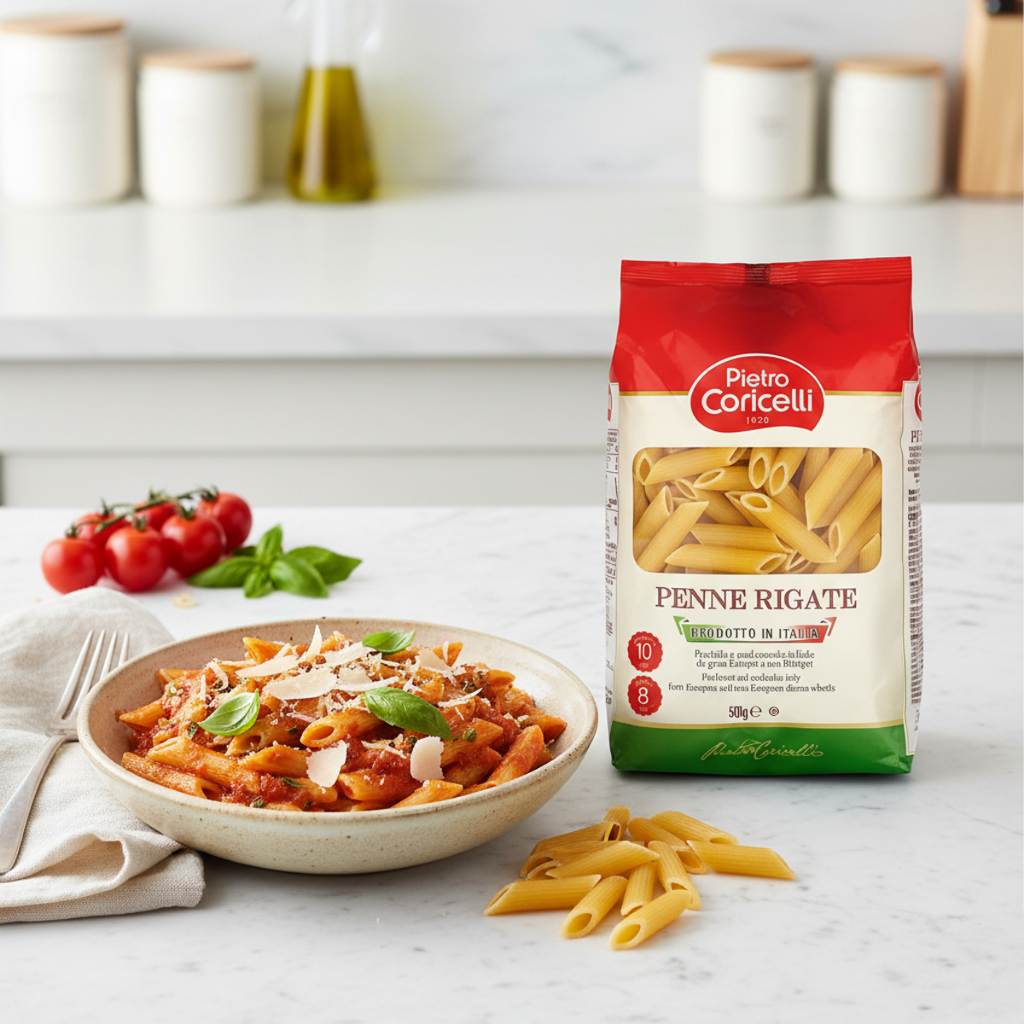Nui Ý Pietro Coricelli Fusilli Pasta (Nui Xoắn)/Nui Ý Elbows Pasta (Nui Con Sò) 500gr