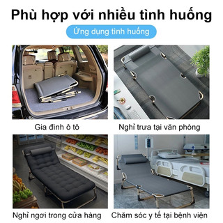 🐼 giường gấp gọn nghỉ trưa Tiết kiệm không gian dùng cho văn phòng trường học và chăm sóc bệnh viện