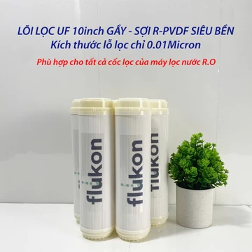 Lõi Lọc Nước UF sợi PVDF Siêu Dai, Vệ Sinh Dễ Dàng Lắp Cho Máy Lọc Nước, Tiền Lọc Ion Kiềm