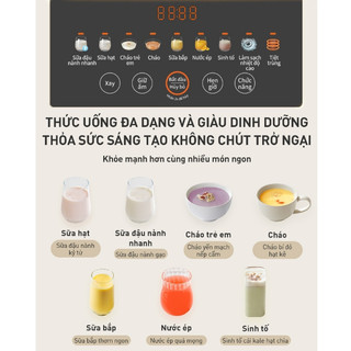 Máy làm sữa hạt đa năng Joyoung JHSB-602 Pro - Công suất 1000W - Dung tích 1.5L