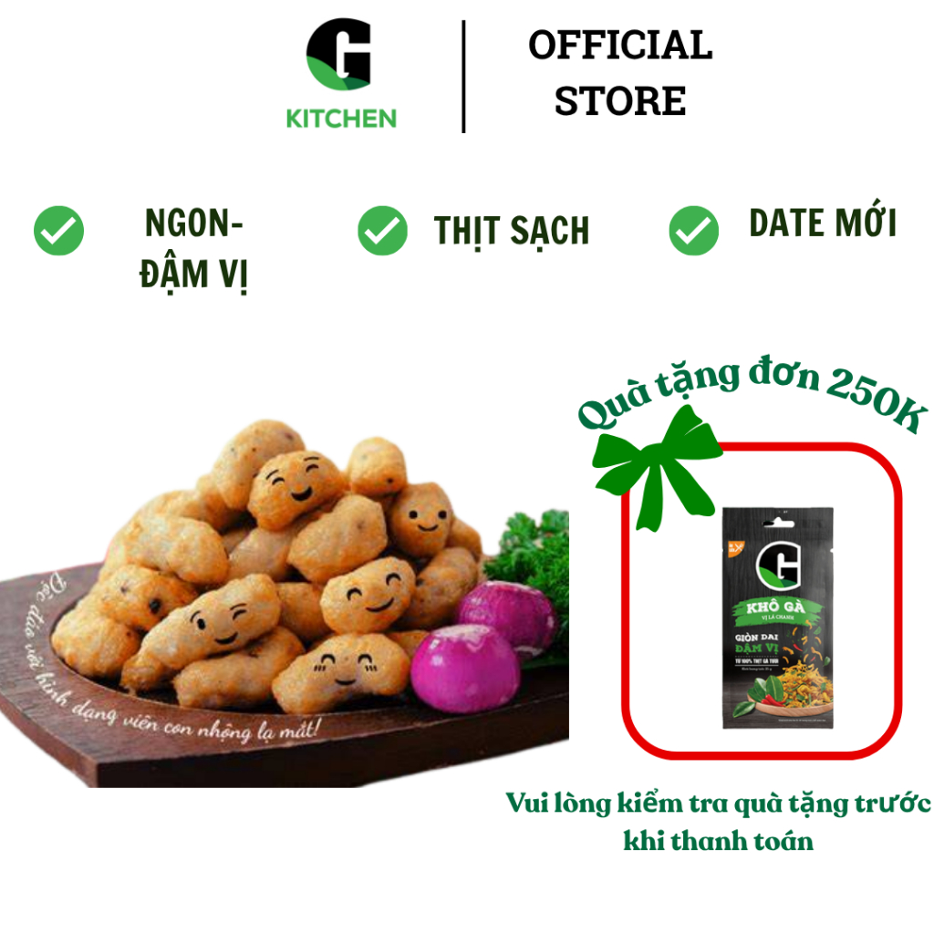 Chả viên thát lát ĐL G Kitchen 200g [Giao HCM]