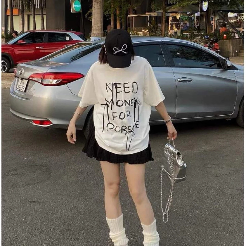 [Peinn]Áo thun NEED đính NƠ siêu đẹp