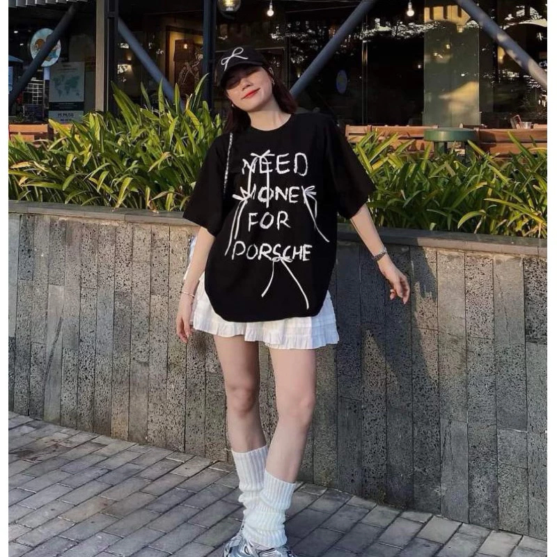 [Peinn]Áo thun NEED đính NƠ siêu đẹp