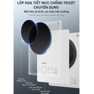 [TẶNG NỒI] Bếp từ đơn 2200W Joyoung JIC-219 - Mặt kính Microcrystalline - Gia nhiệt nổi 3D