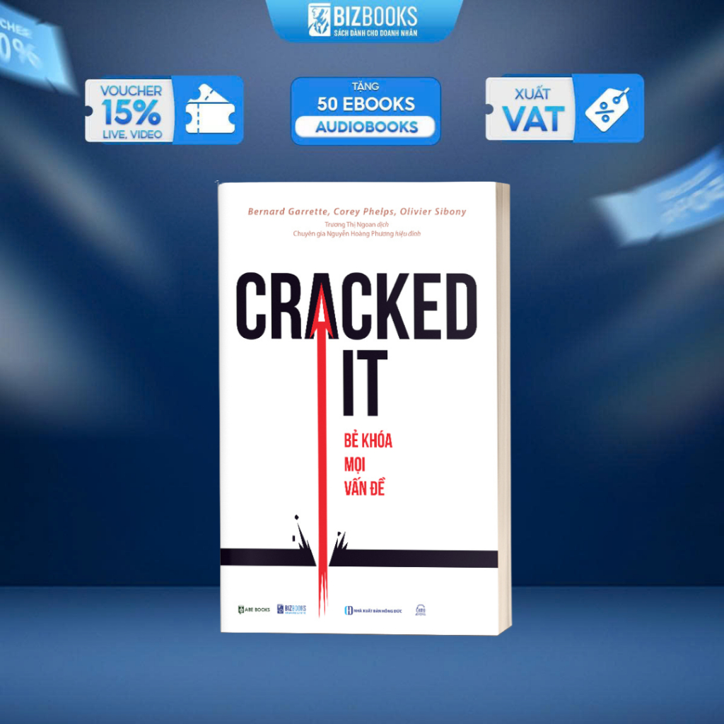 Sách Cracked It! Bẻ Khoá Mọi Vấn Đề - Phương Pháp 4S