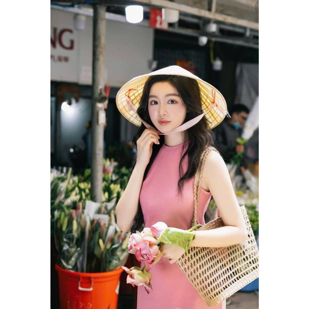 𝗝𝘂𝗹𝗶 -|BEELY| Đầm Linen cổ yếm