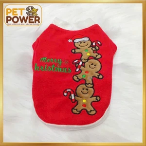 Quần Áo Thú Cưng - Áo nỉ Noel