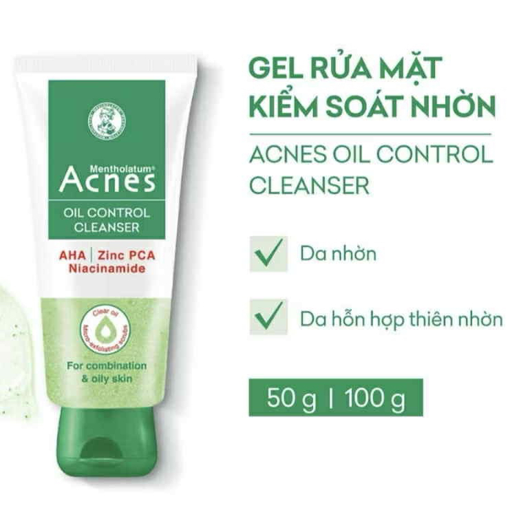 Kem rửa mặt - Sữa rửa mặt Acnes 100g ngừa mụn lành tính