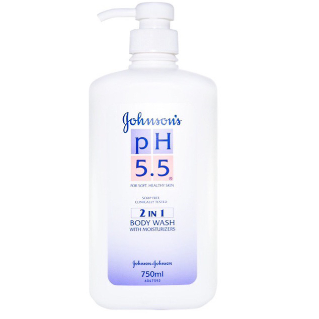 Sữa tắm Johnson's Adult pH 5.5 dưỡng ẩm 2in1 & Hạnh Nhân dành cho người lớn 750m