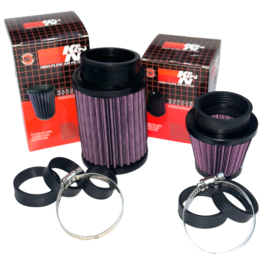 Lọc Gió Trụ KN – Loại To & Bé – Tẩm Dầu – Gắn Xe Exciter, Sirius, Winner, Sonic, Wave, Dream