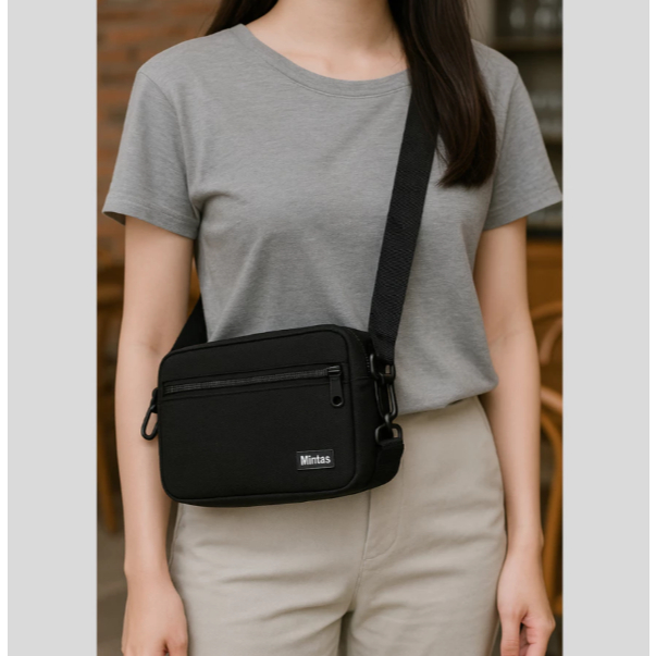 [Peinn] ( GIÁ MỞ BÁN  ) Túi đeo chéo messenger, Đeo vai unisex Thời Trang cá tính