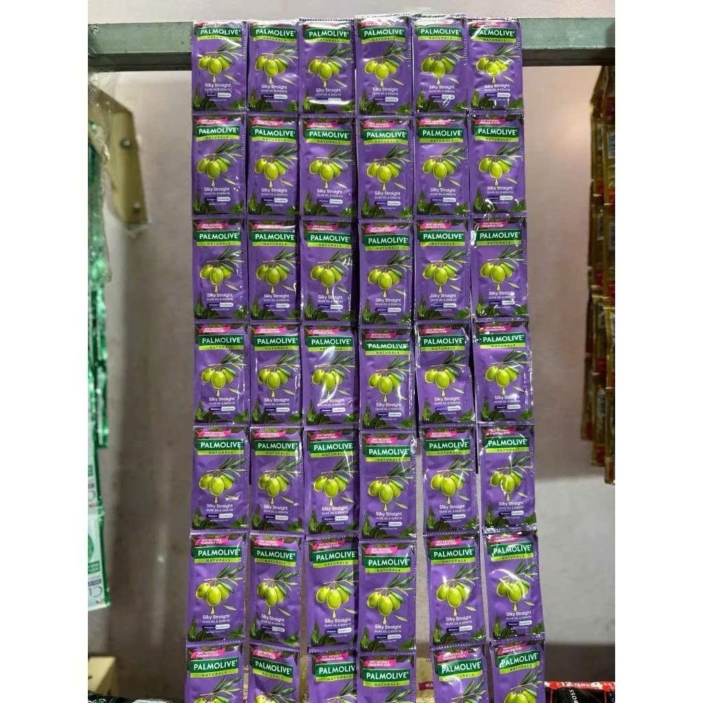 Dầu gội Palmolive kèm dầu xả 2in1 chai 180ml, gói 6g, dây 10 gói