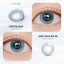 Kính áp tròng khoá ẩm 8H 1 Tháng Màu Xanh Pha Lê CARASE, Lens cận CRYSTAL BLUE