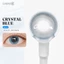 Kính áp tròng khoá ẩm 8H 1 Tháng Màu Xanh Pha Lê CARASE, Lens cận CRYSTAL BLUE