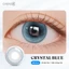 Kính áp tròng khoá ẩm 8H 1 Tháng Màu Xanh Pha Lê CARASE, Lens cận CRYSTAL BLUE