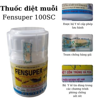 Thuốc diệt muỗi kiến gián Fensuper 100sc chai 100ml bám dính lâu dài hiệu quả tồn lưu lâu
