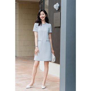 Đầm thiết kế Rian dress - xanh pastel dáng suông thanh lịch