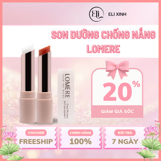 Son Dưỡng Chống Nắng LOMERE Deep Moisture Soft Sun Lip Balm Elixinhstore, Son Dưỡng Cao Cấp
