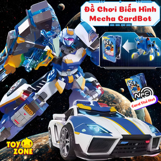 Đồ Chơi Lắp Ráp Robot Biến Hình Metal Cardbot 2in1 Kèm Card Thẻ Bài - Đồ Chơi Robot Biến Hình Siêu Nhân Chiến Đấu