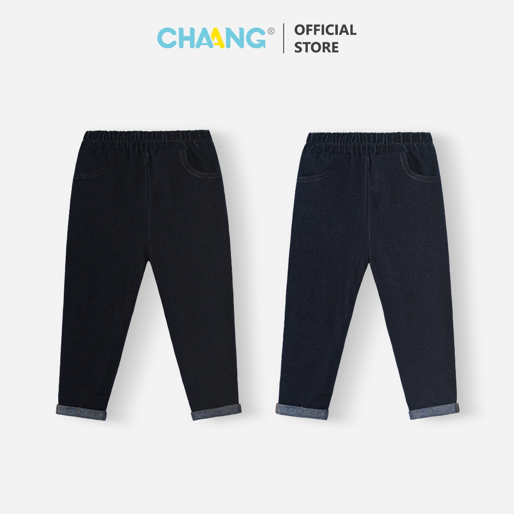 [CHAANG 12M-6Y] Quần giả jeans Harvest giữ ấm tốt cho bé trai