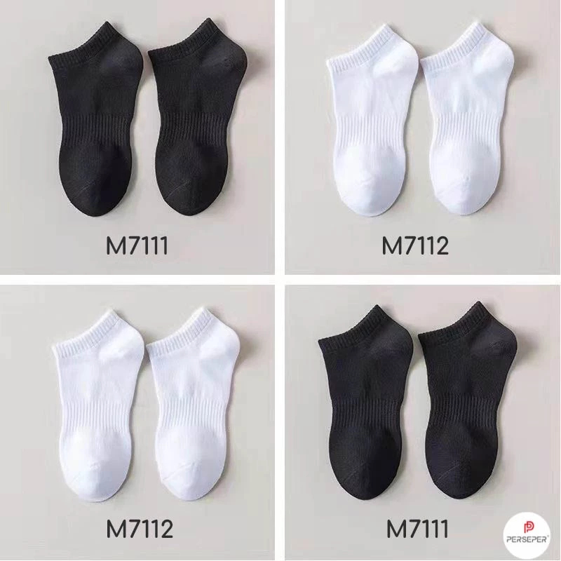 [Peinn] Tất vớ nam nữ chất liệu vải Hàn co giãn bốn chiều, kiểu dáng trơn phong cách hiện đại