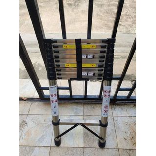Thang Rút Đơn Chữ I A Thang Rút Nhôm Inox Rút Đơn 1.9M 2.7M 3.9M 5.1M 6M Mạnh mẽ và ổn định, không gỉ Bảo hành 5 năm