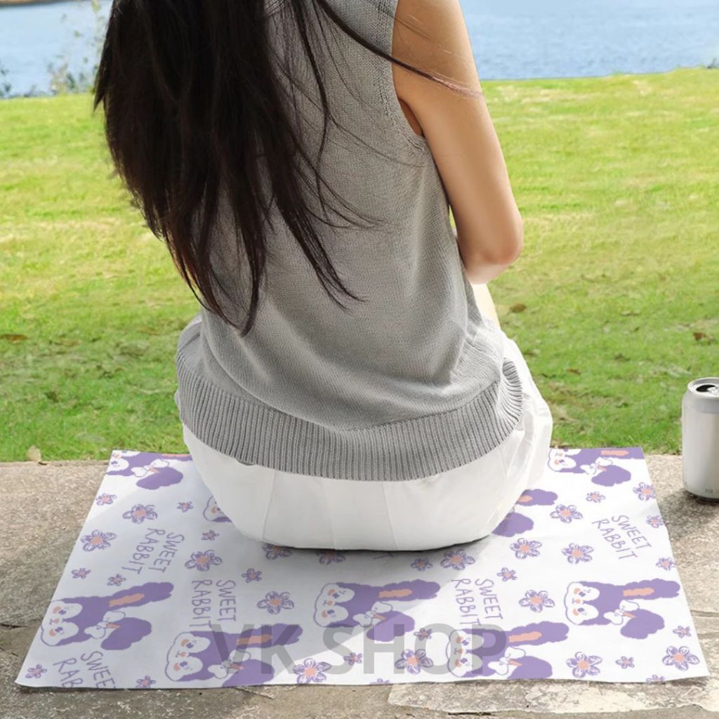 Thảm Lót Ngồi Dùng Một Lần 40*50cm – Tiện Lợi, Vệ Sinh, Chống Thấm, Dành Cho Du Lịch – Dã Ngoại
