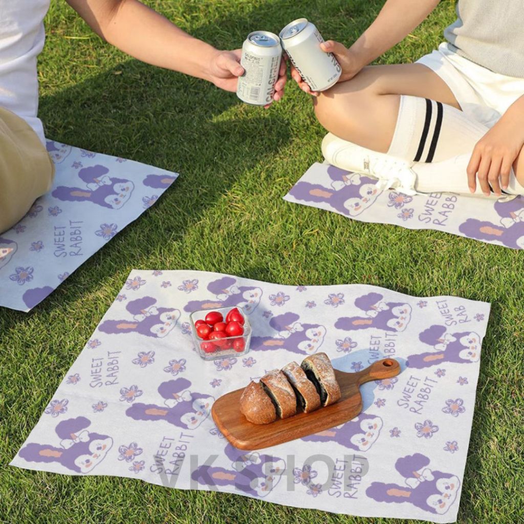 Thảm Lót Ngồi Dùng Một Lần 40*50cm – Tiện Lợi, Vệ Sinh, Chống Thấm, Dành Cho Du Lịch – Dã Ngoại