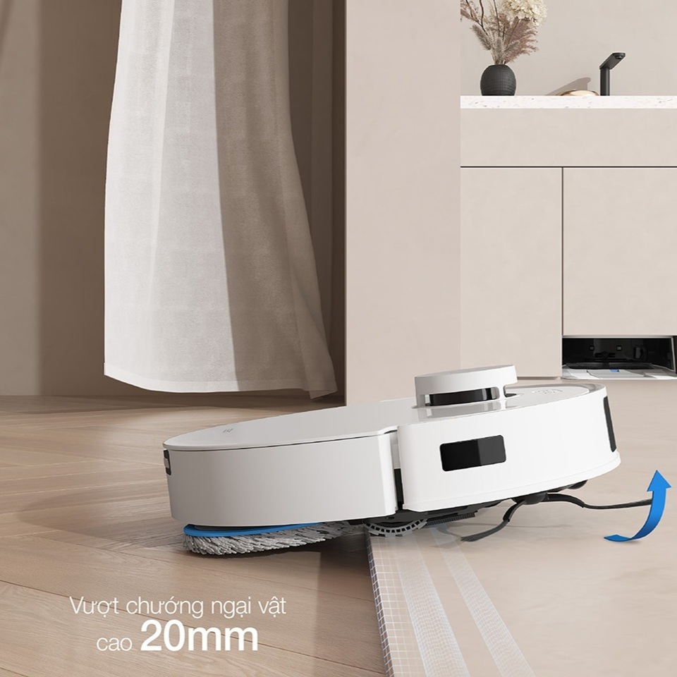 Robot hút bụi lau nhà Ecovacs Deebot T30e Pro Omni 11.000Pa - Pin 5200mAh