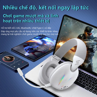 Tai nghe Gaming EXPOSE P91W/P90W 2.4G Bluetooth Gaming over-ear chụp tai, Có sẵn cho PC / Máy tính / Laptop