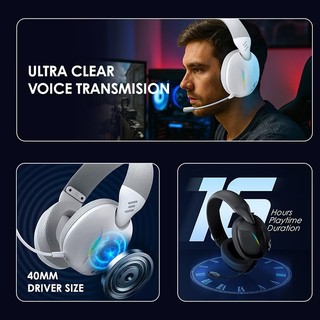 Tai nghe Gaming EXPOSE P91W/P90W 2.4G Bluetooth Gaming over-ear chụp tai, Có sẵn cho PC / Máy tính / Laptop