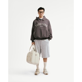 Áo Hoodie Nam Vải Nỉ Form Boxy - Routine 10F25HOD001