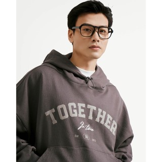 Áo Hoodie Nam Vải Nỉ Form Boxy - Routine 10F25HOD001