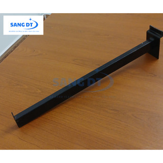 Thanh treo quần áo/balo/khung vợt cầu lông bằng sắt, chịu lực tốt,cài kệ rãnh,size 35cm cài kệ rãnh âm slatwall