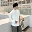 Áo giữ nhiệt Nam FABUMAN CỔ 3 phân chất cotton co giãn 4 chiều màu đen trắng BIGSIZE