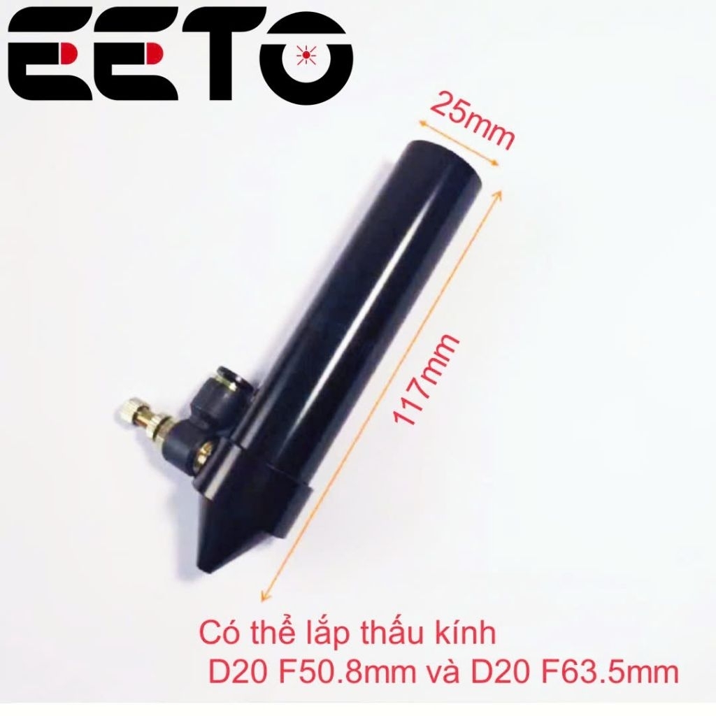 Đầu cắt laser Co2 gắn thấu kính hội tụ D20 F50.8/F63.5 | Shopee Việt Nam