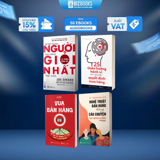 Sách Để Trở Thành Người Bán Hàng Giỏi Nhất, Bán Hàng Bằng Câu Chuyện, 25 Thiên Hướng Hành Vi, Vua Bán Hàng