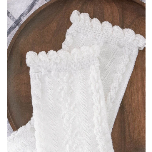 [Peinn] Tất cổ cao nữ chất liệu cotton thoáng khí, phong cách lolita dễ thương
