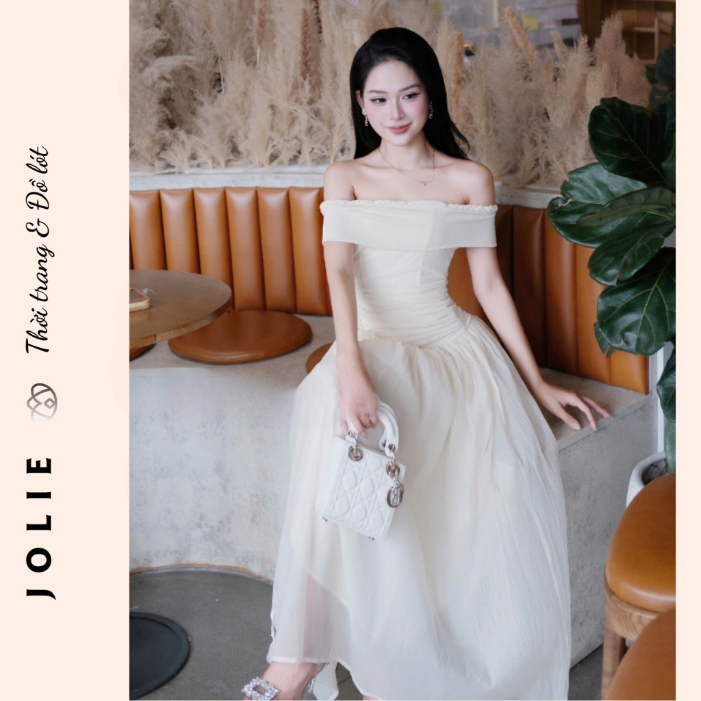 Đầm Ôm Dáng Đen Hở Vai Lông Vũ Ren Cao Cấp Dự Tiệc Sang Trọng