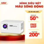 Máy Chiếu 4K Siêu Nét Kaw K650 Plus Chính Hãng, Giá Rẻ, Chất Lượng, Bảo Hành 12 Tháng — ảnh 1