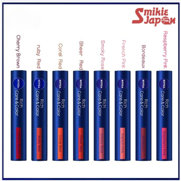 Son Dưỡng NIVEA dưỡng ẩm có 8 màu sắc Rich Care & Color