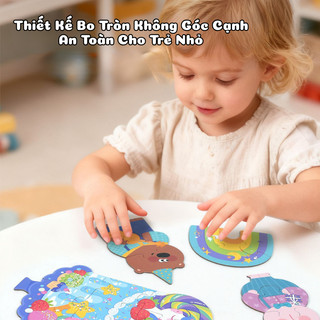 Bộ Đồ Chơi Lắp Ghép Xếp Hình Bảng Chữ Cái,Chữ Số,Xe Cộ,Con Vật Vừa Học Vừa Chơi - Đồ Chơi Giáo Dục Sớm,Phát Triển Não Bộ