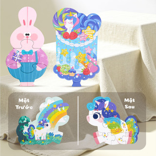 Bộ Đồ Chơi Lắp Ghép Xếp Hình Bảng Chữ Cái,Chữ Số,Xe Cộ,Con Vật Vừa Học Vừa Chơi - Đồ Chơi Giáo Dục Sớm,Phát Triển Não Bộ