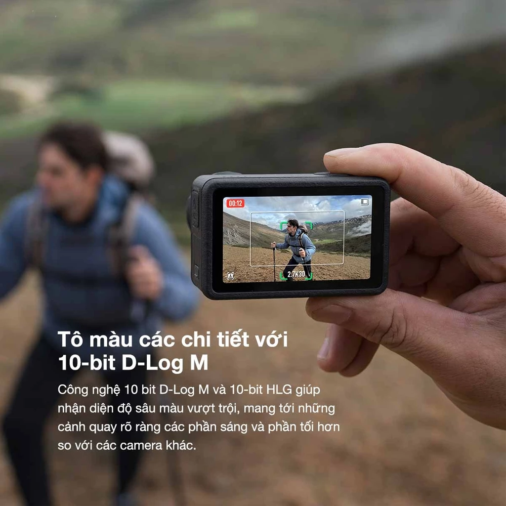 Camera Hành Động DJI Osmo Action 5 Pro | Máy Quay Hành Trình 4K | Chế Độ Màu HLG | Quay Đêm Rõ Nét