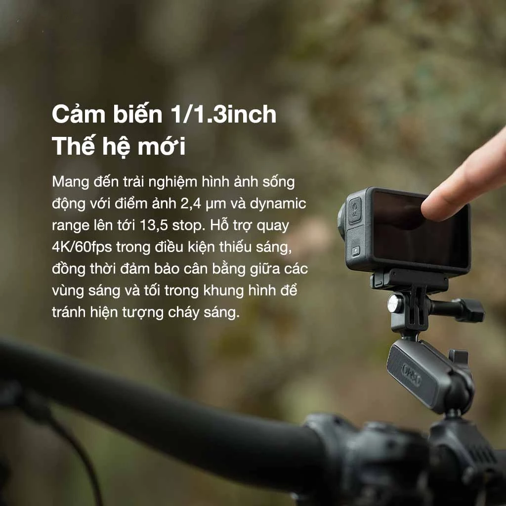 Camera Hành Động DJI Osmo Action 5 Pro | Máy Quay Hành Trình 4K | Chế Độ Màu HLG | Quay Đêm Rõ Nét