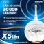 Bàn chải điện Samono SW-ET01, 5 chế độ đánh răng cho nam/nữ và trẻ em, 4 đầu bàn chải thay thế mềm mại