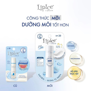 Son Dưỡng LipIce Không Màu Creamy Lipbalm (4.3g)